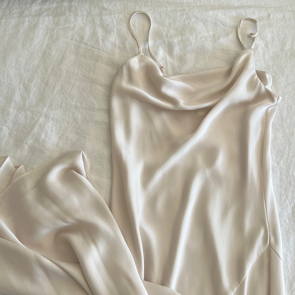 Shona Joy floor length slip dress